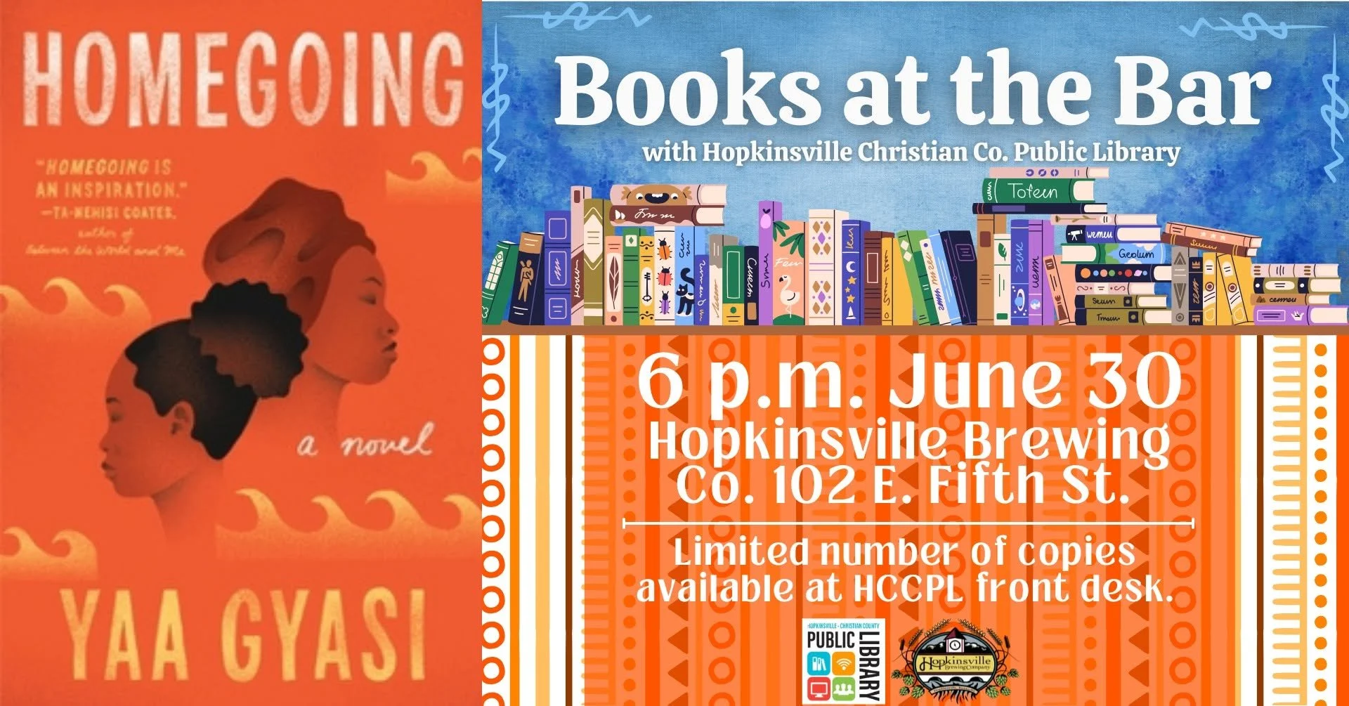 Books at the Bar - Homegoing