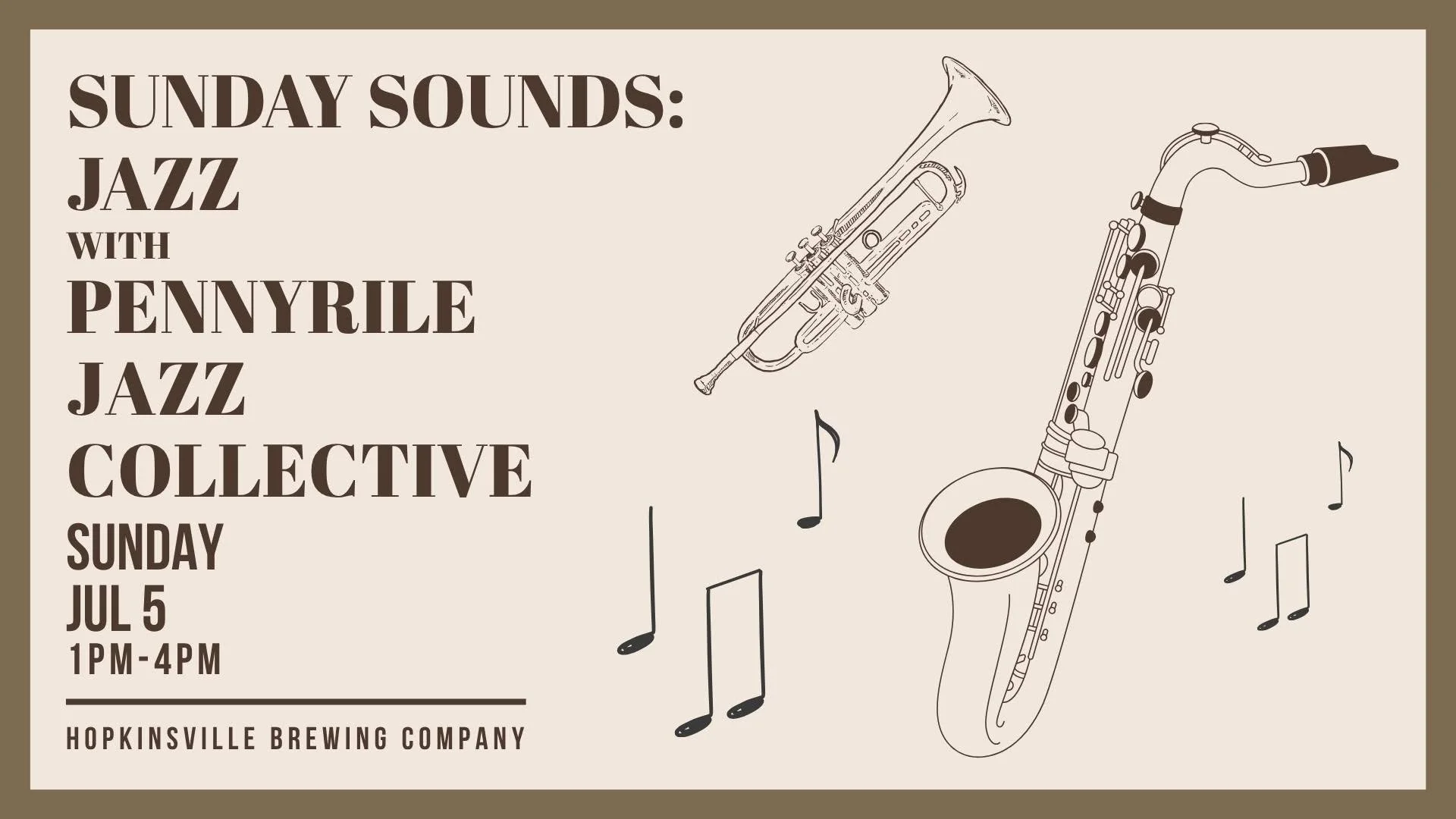 Sunday Sounds - Jazz with Pennyrile Jazz Collective
