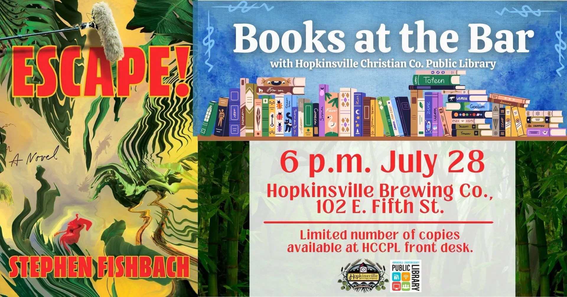 Books at the Bar - Escape