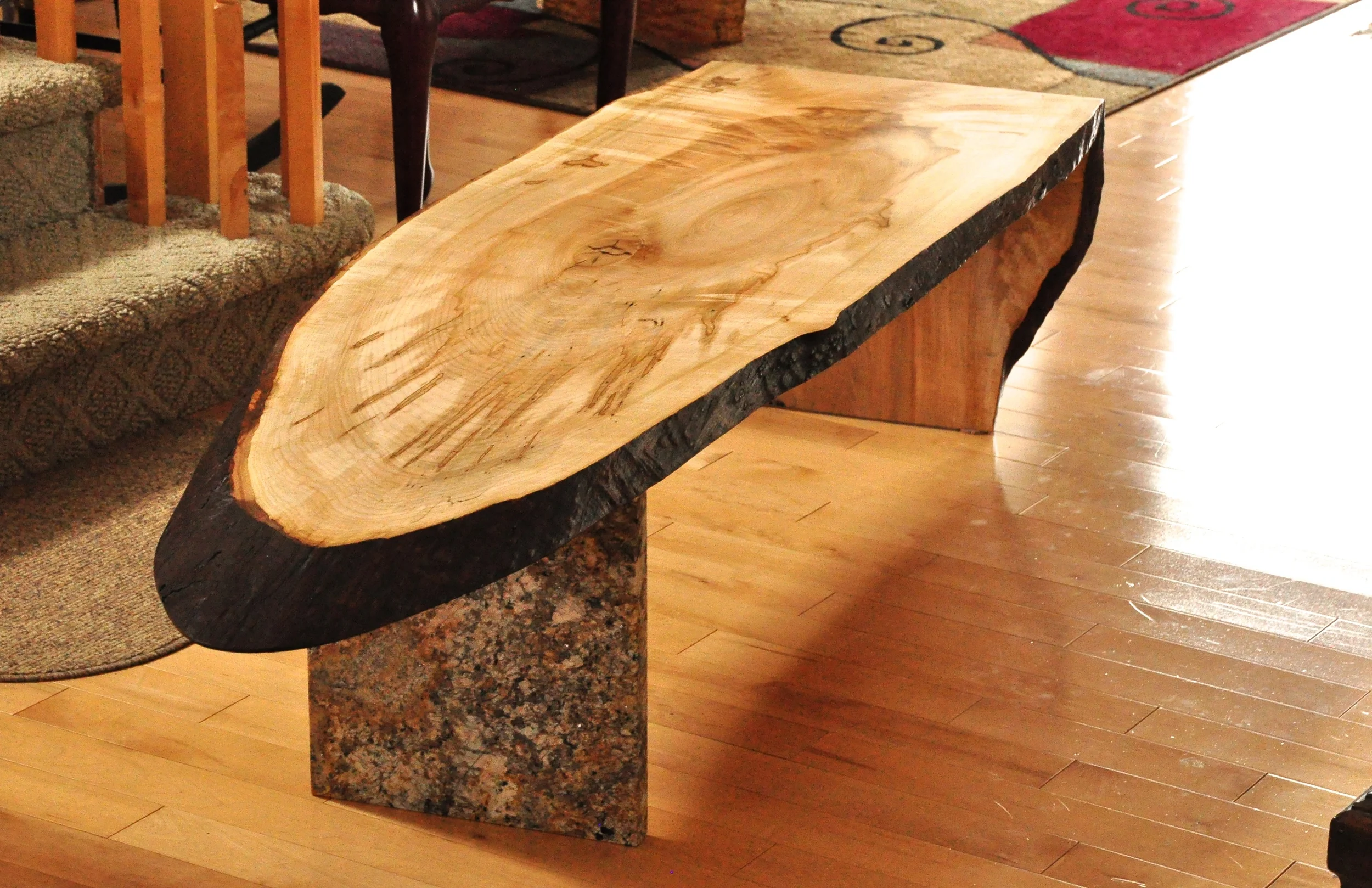 Ambrosia Maple 6 ft X 23 in. Granite leg. 