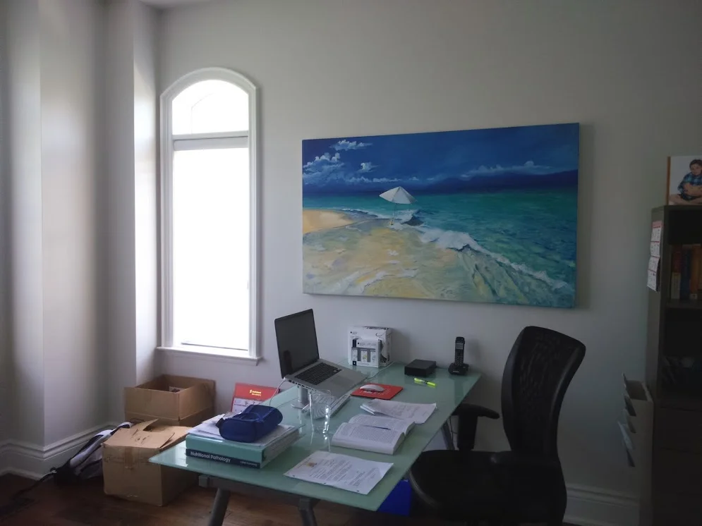 Whitsundays, Australia. acrylic on canvas, 48x60", 2004. 