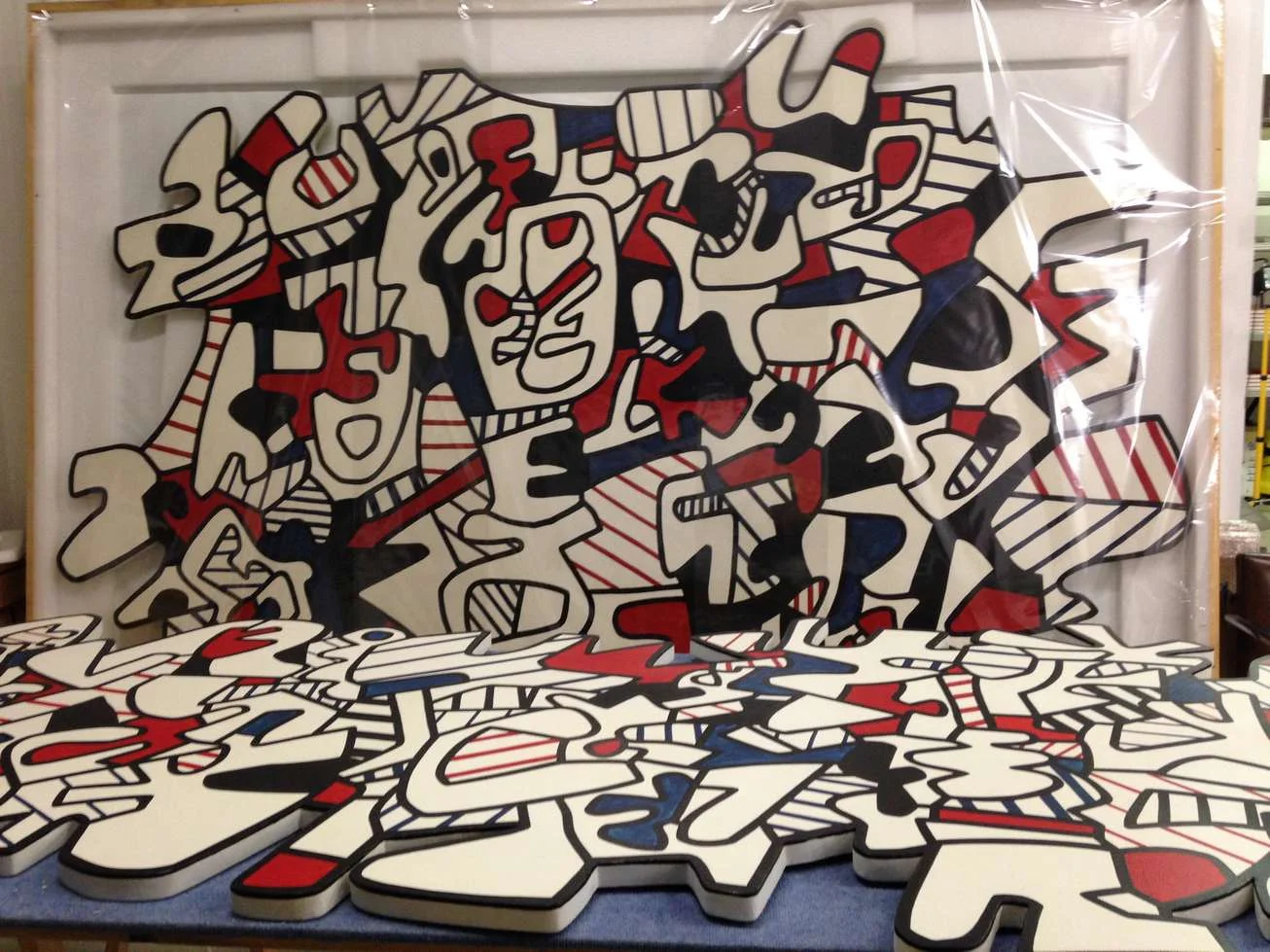 Résines signées Dubuffet
