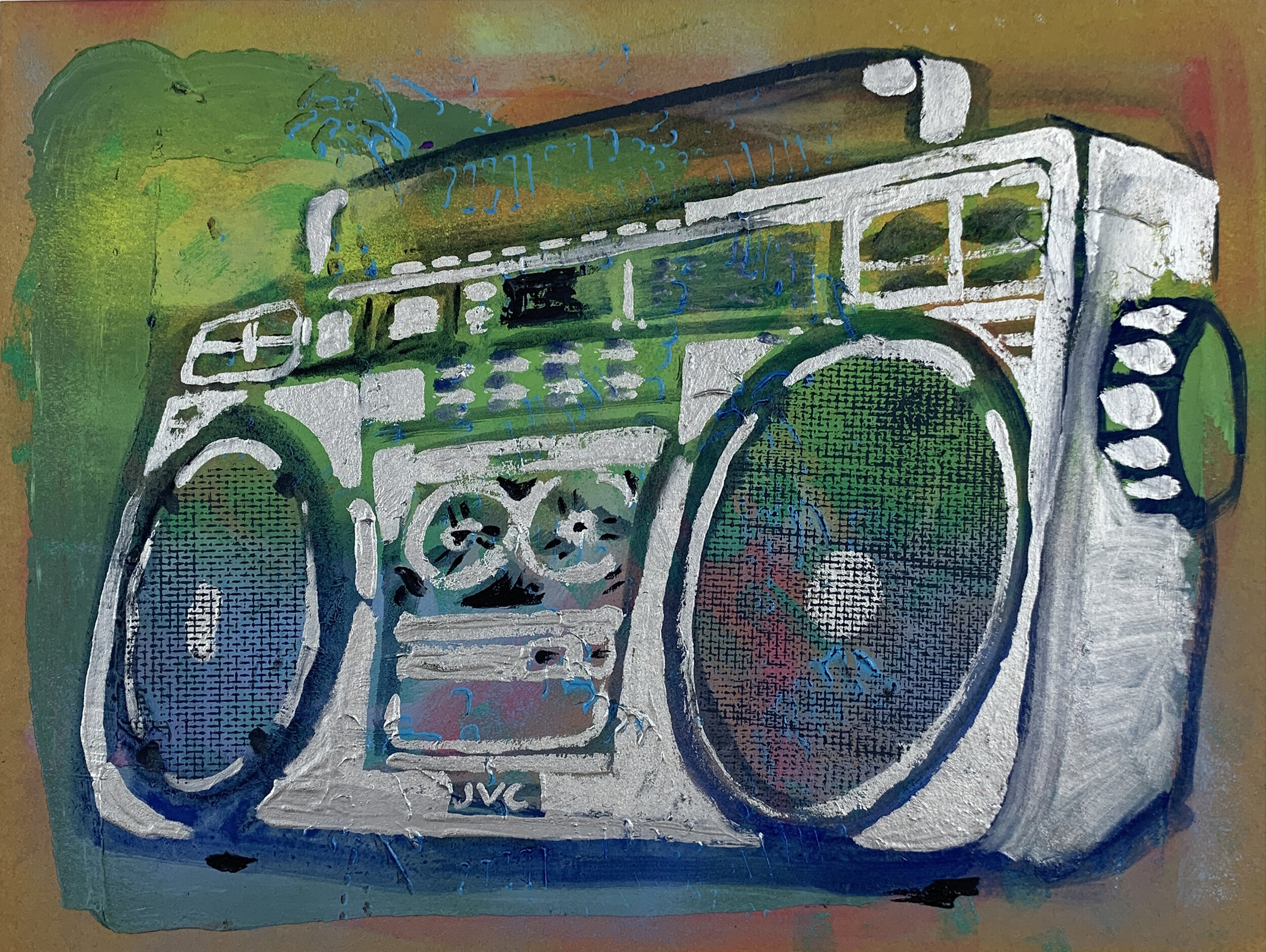 Boombox (Silver)