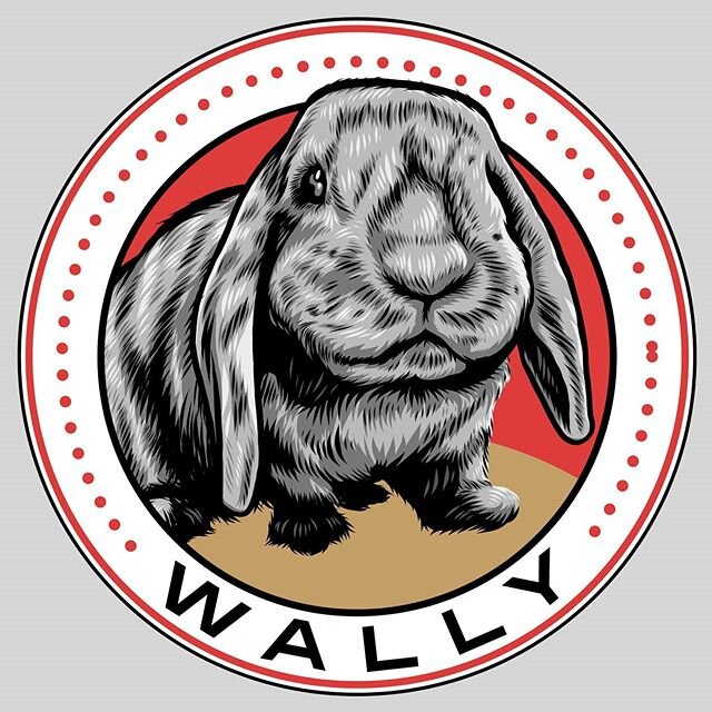 First rabbit in this style. Wally is stupid cute. Love projects like this. Commissioned for a client to gift to a friend&rsquo;s.
.
.
#bunny #rabbit #illustration #adobefresco #instaart #artist #art #artistsoninstagram