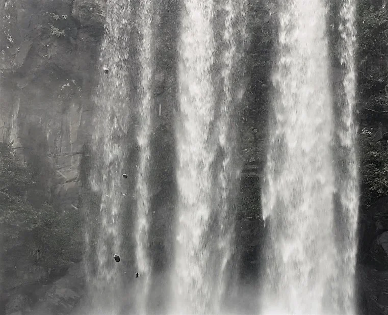 waterfall photography taken in Jeju Island in South Korea by Jae Schalekamp