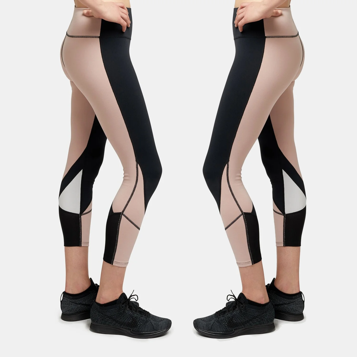 Two Jennifer Solid Leggings