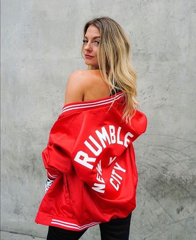 That Friday Swag ❤️🖤 Ft our bomber jacket for @doyourumble. Ft @alimccallj #wearyourWILL #weekend