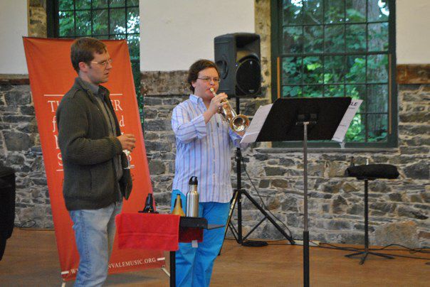 With Peter Evans. Chosen Vale 2012