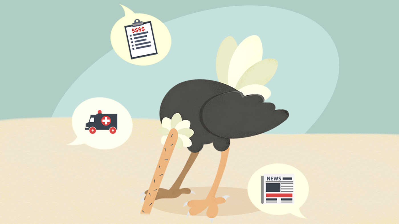 Investors are Feeling a Case of the Ostrich Effect...why that's bad for business