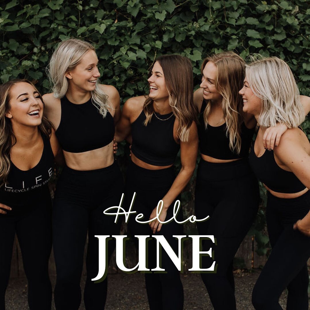 Squad our full 🌿JUNE🌿 SCHEDULE just went live! Head over to our LIFECycle Spin App &amp; pre-book your June classes.

Also stay tuned for details releasing soon about our Spin to Win Challenge that runs throughout June!👀
 JUNE NEW TIMES:
🌿EXPRESS