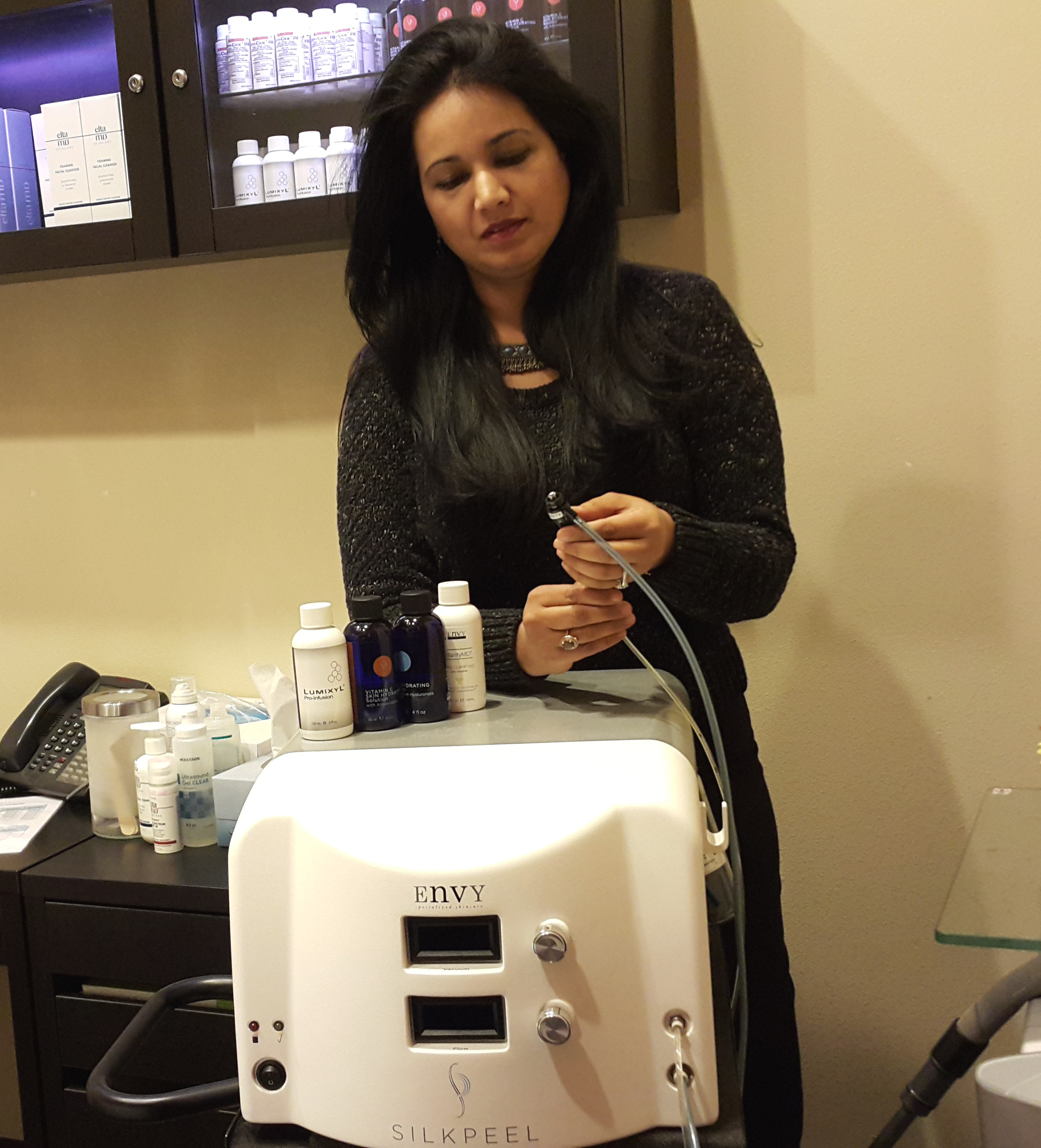 Facials Silkpeel Dermalinfusion Extraction Chemical Peel Esthetic Med Spa