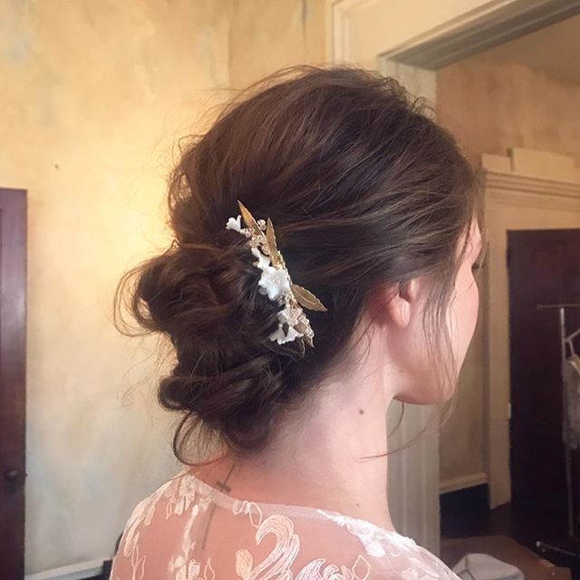 Whether classic, textured, or de-constructed and redefined, I think bridal buns have been under-rated recently. Let&rsquo;s create more of them this year, shall we? {buns by me💁🏻&zwj;♀️}