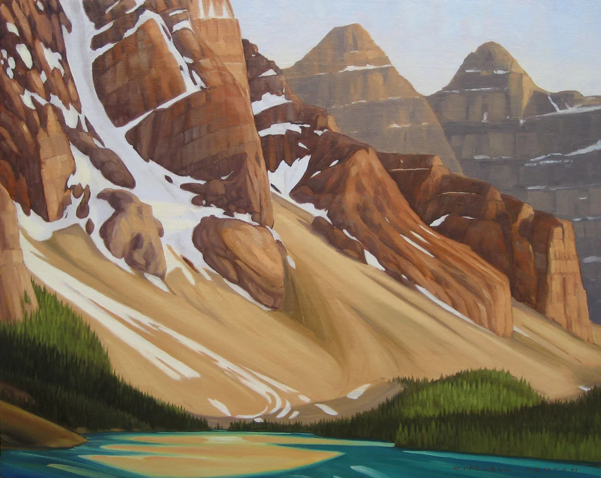 Moraine Lake - 24x30 inch