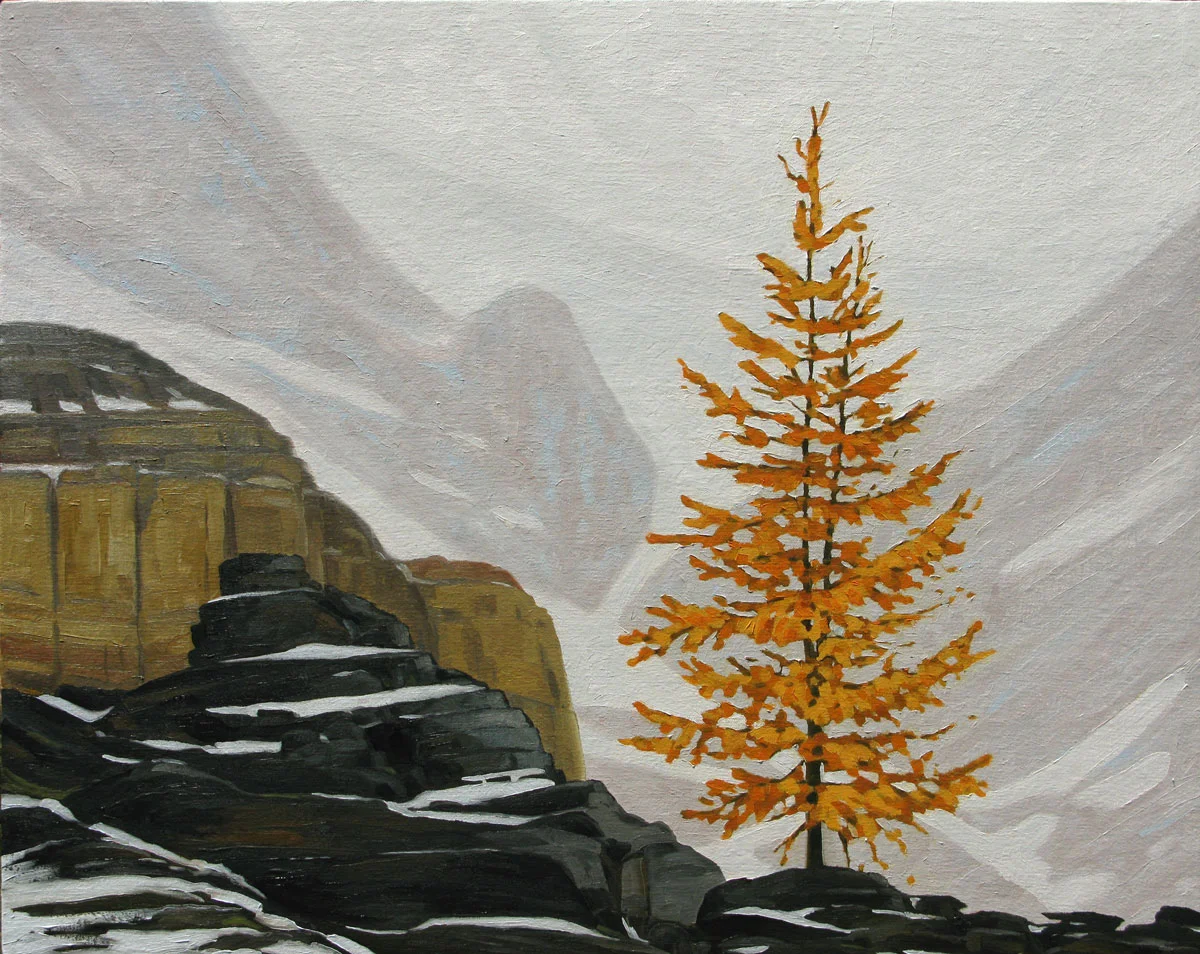 Near Lake O'Hara - 24x30 inch