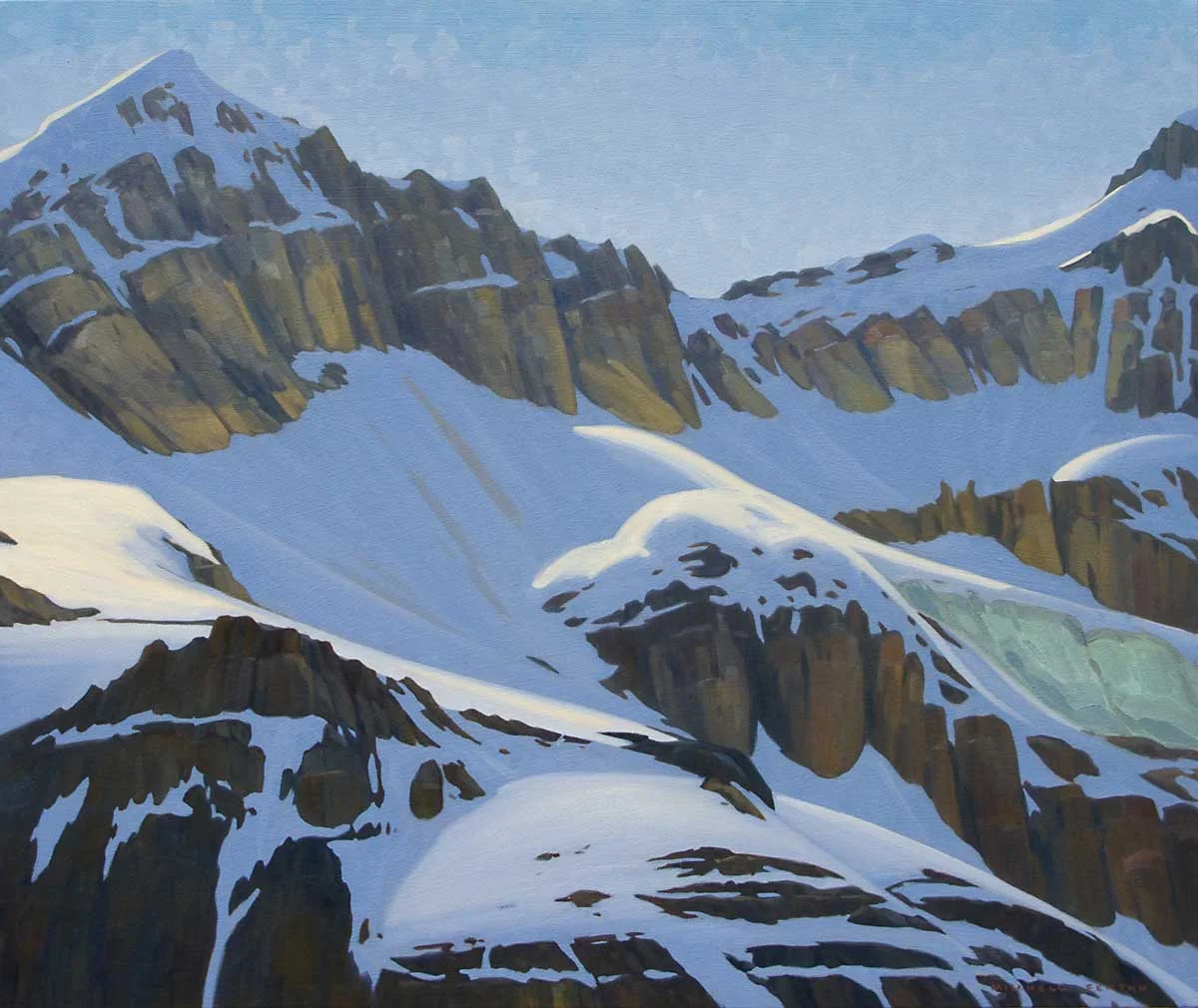 Mount Odaray - 32x38 inch