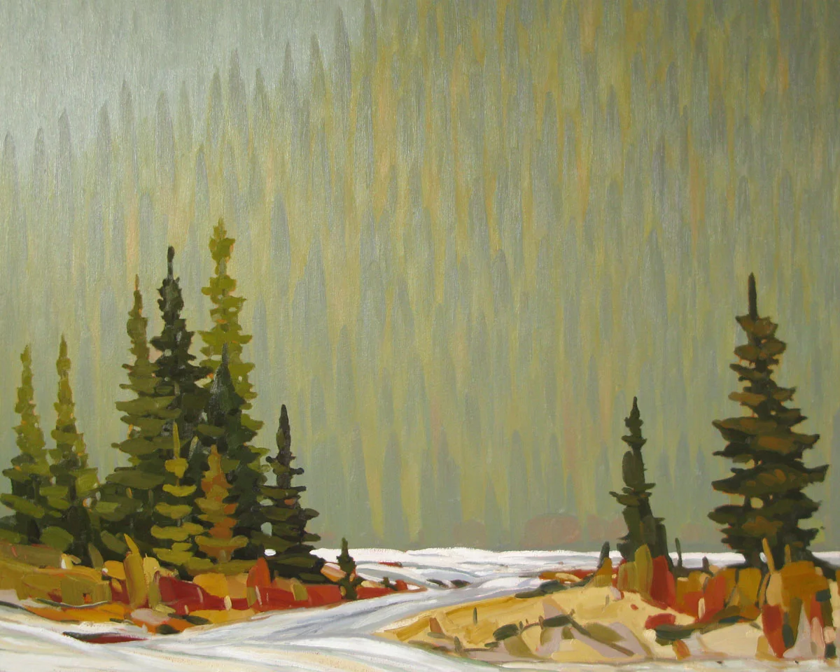 Pipestone River - 32x40 inch