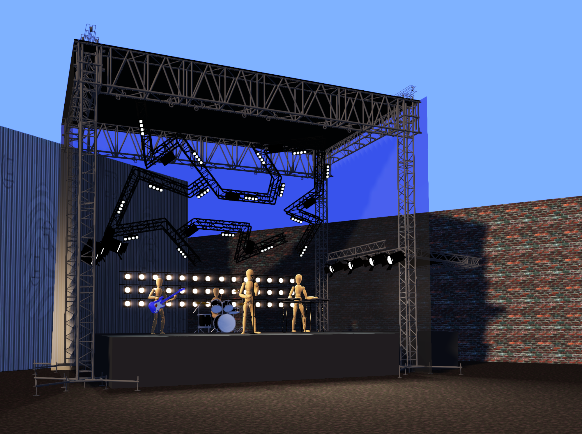 Telakka Stage - Sketch