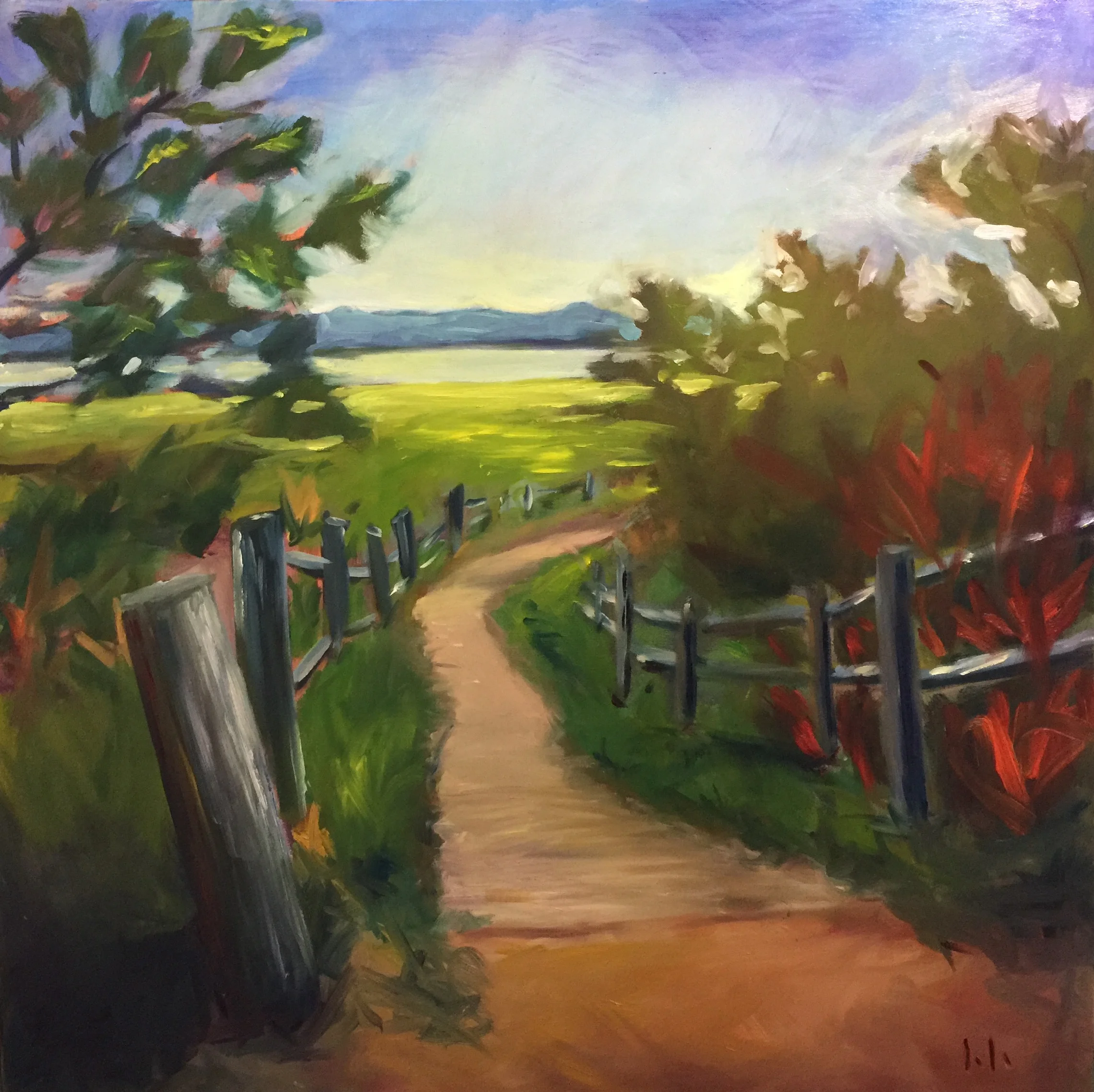 Path to Great Island - Wellfleet. MA