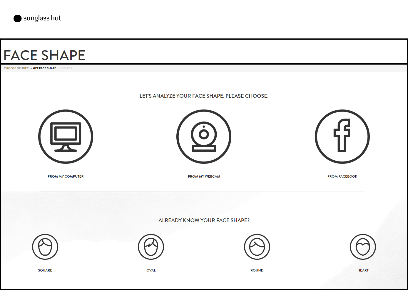 sunglasses hut face shape
