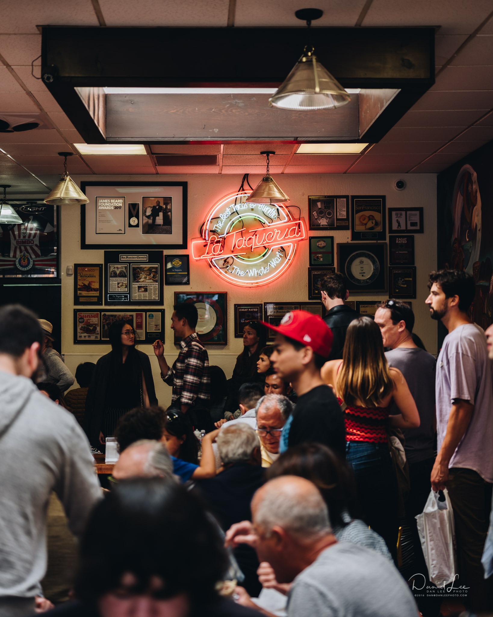  La Taqueria on Mission Street in San Francisco. Photo by Daniel Lee. 