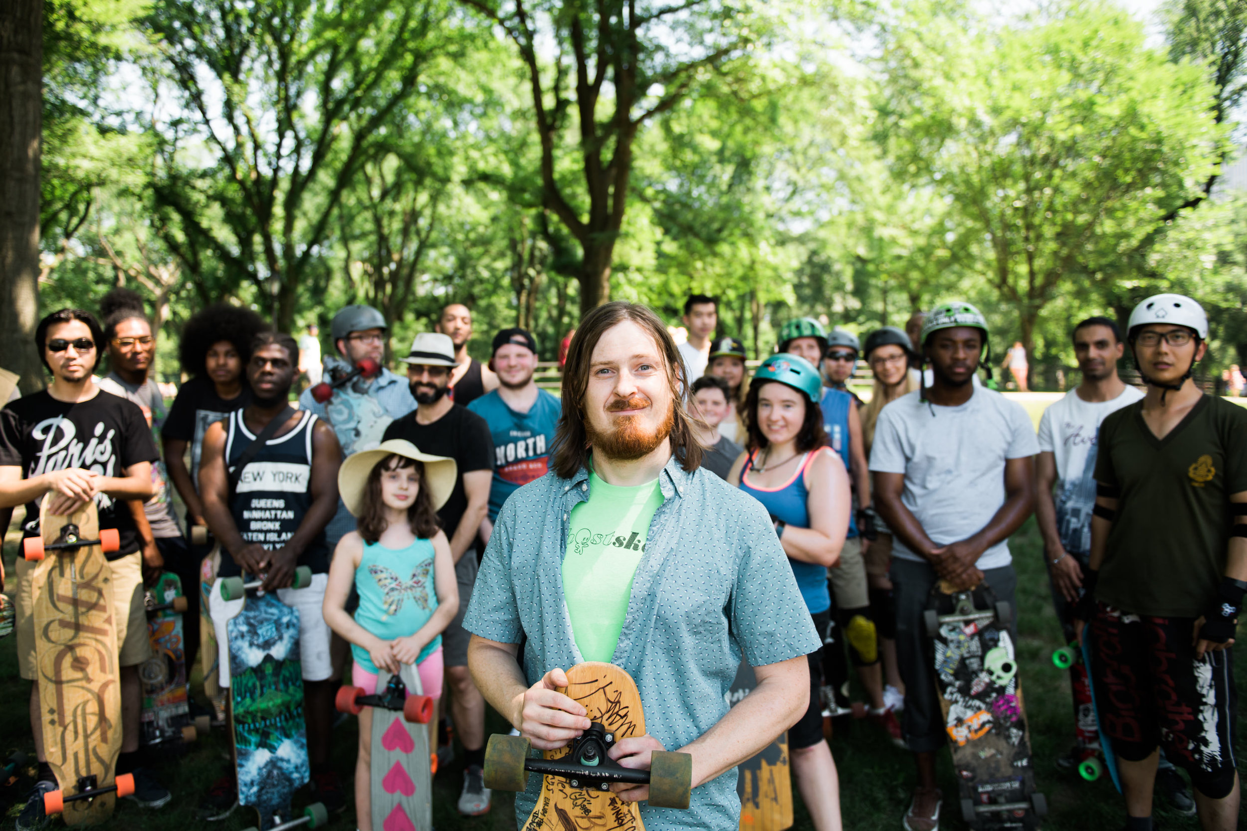  Ghostskate NYC for Meetup.com. Photo by Daniel Lee. 