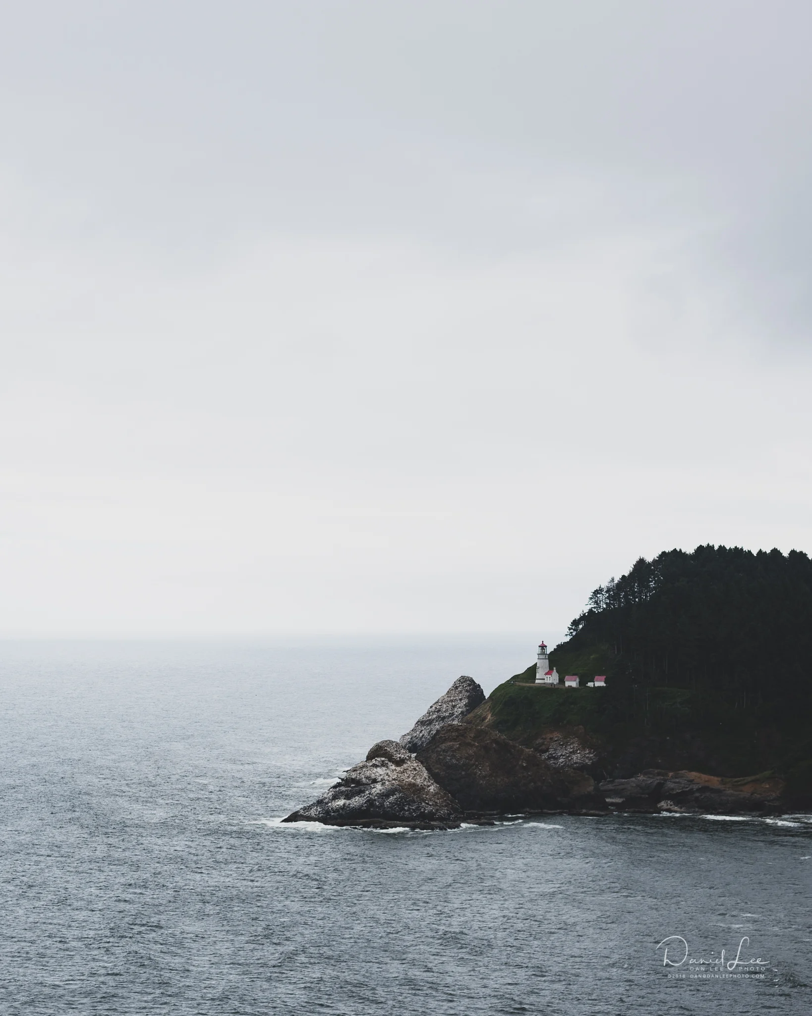 Heceta Head Lighthouse. Photo by Daniel Lee.