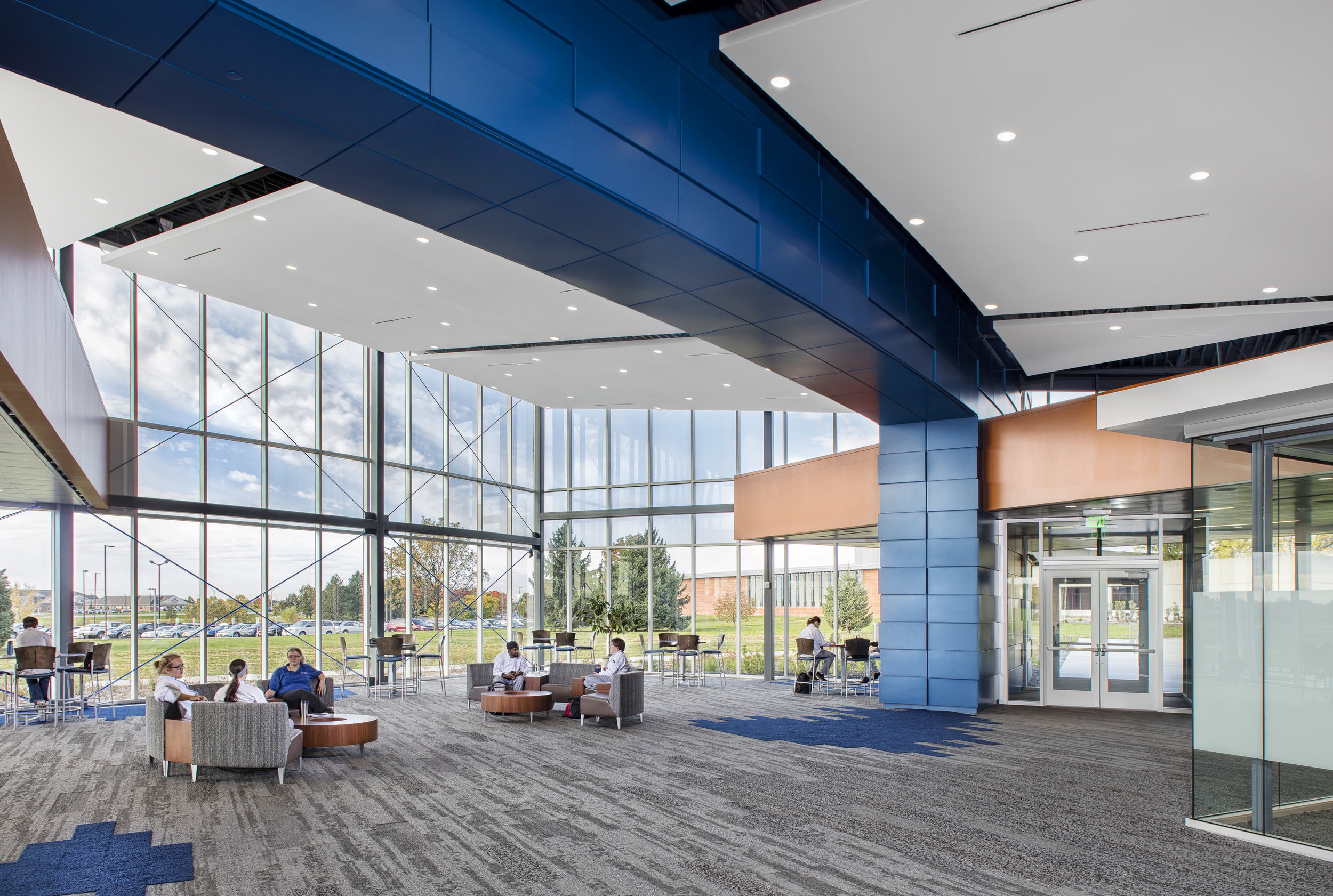 Iowa Architectural Photography Interior DMACC