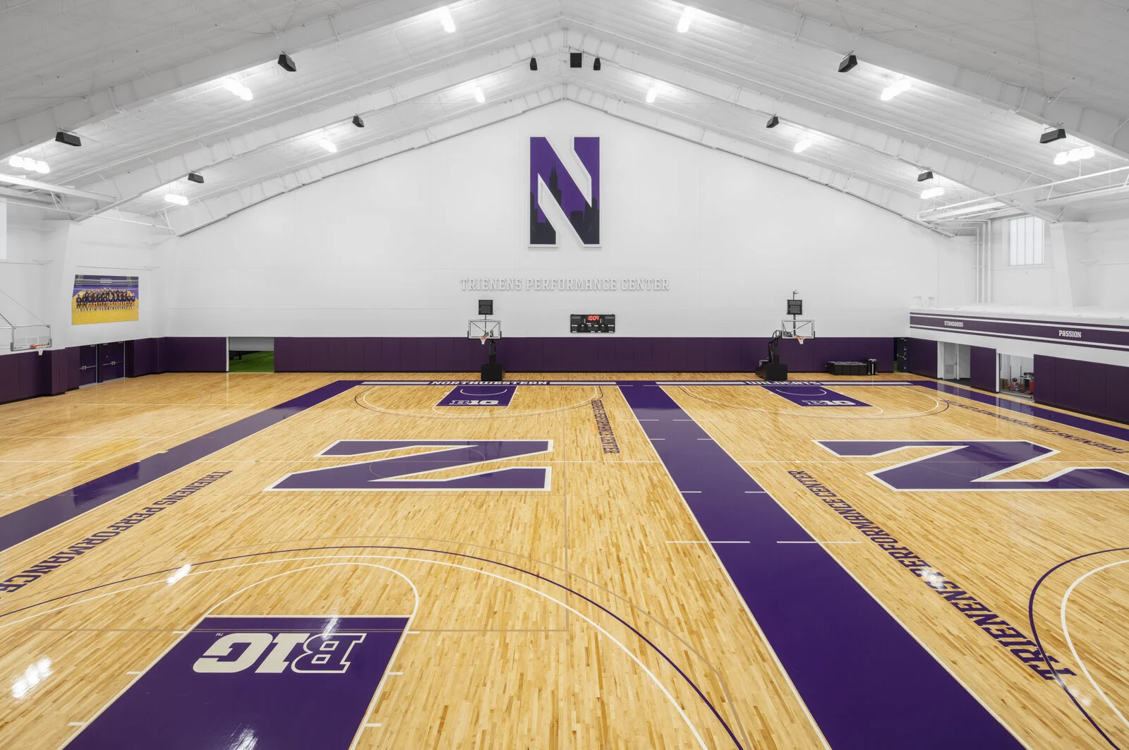 Courts at Trienens Hall - Northwestern University - Chicago, Illinois