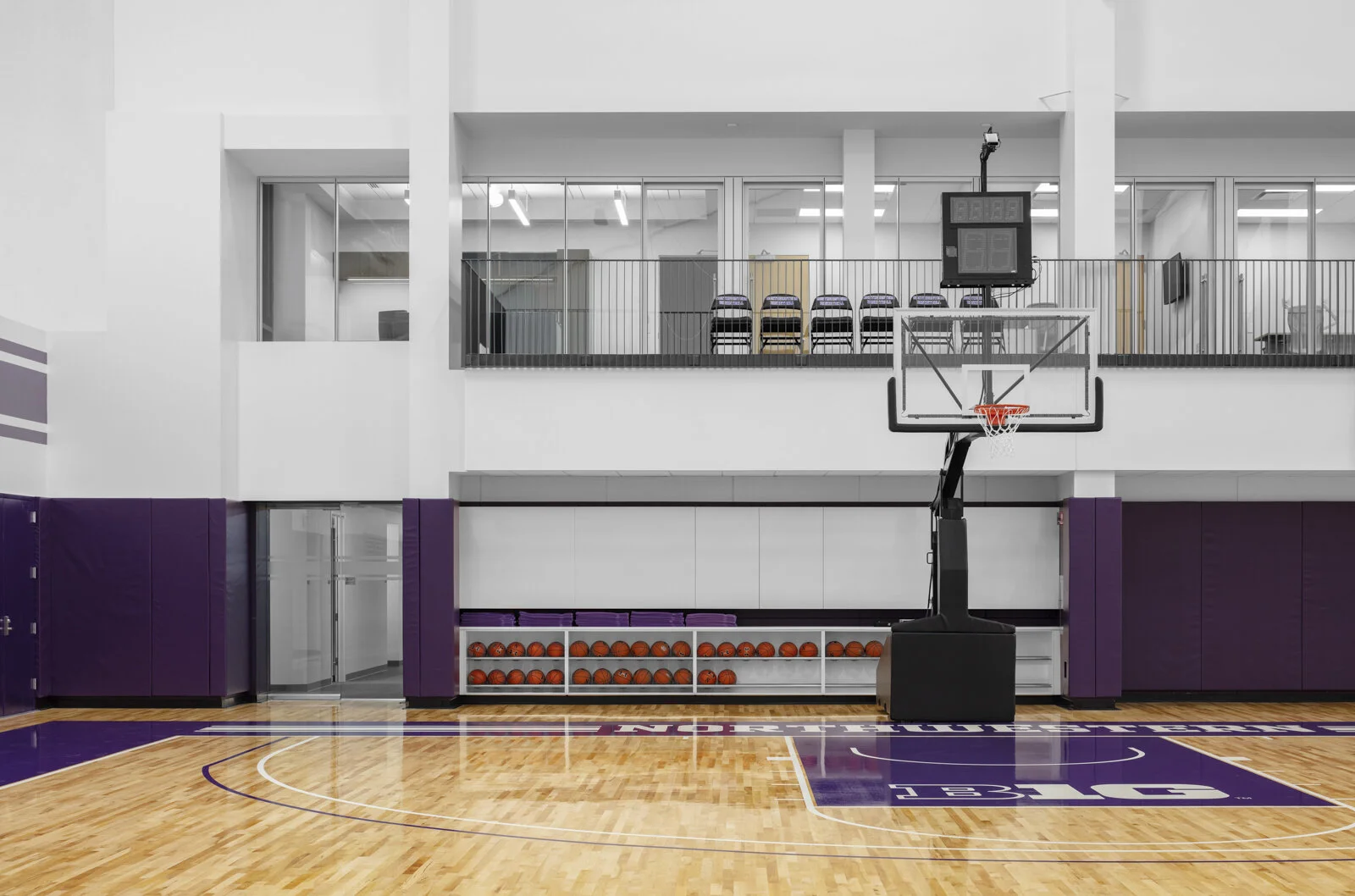 Basketball at Trienens Hall - Northwestern University - Chicago, Illinois