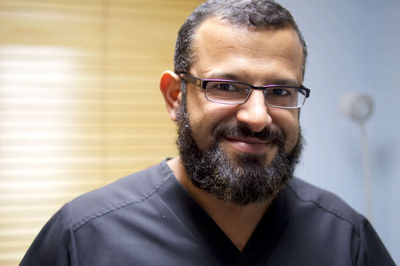 Dr. Islam Tafish, volunteer neurologist at MASS