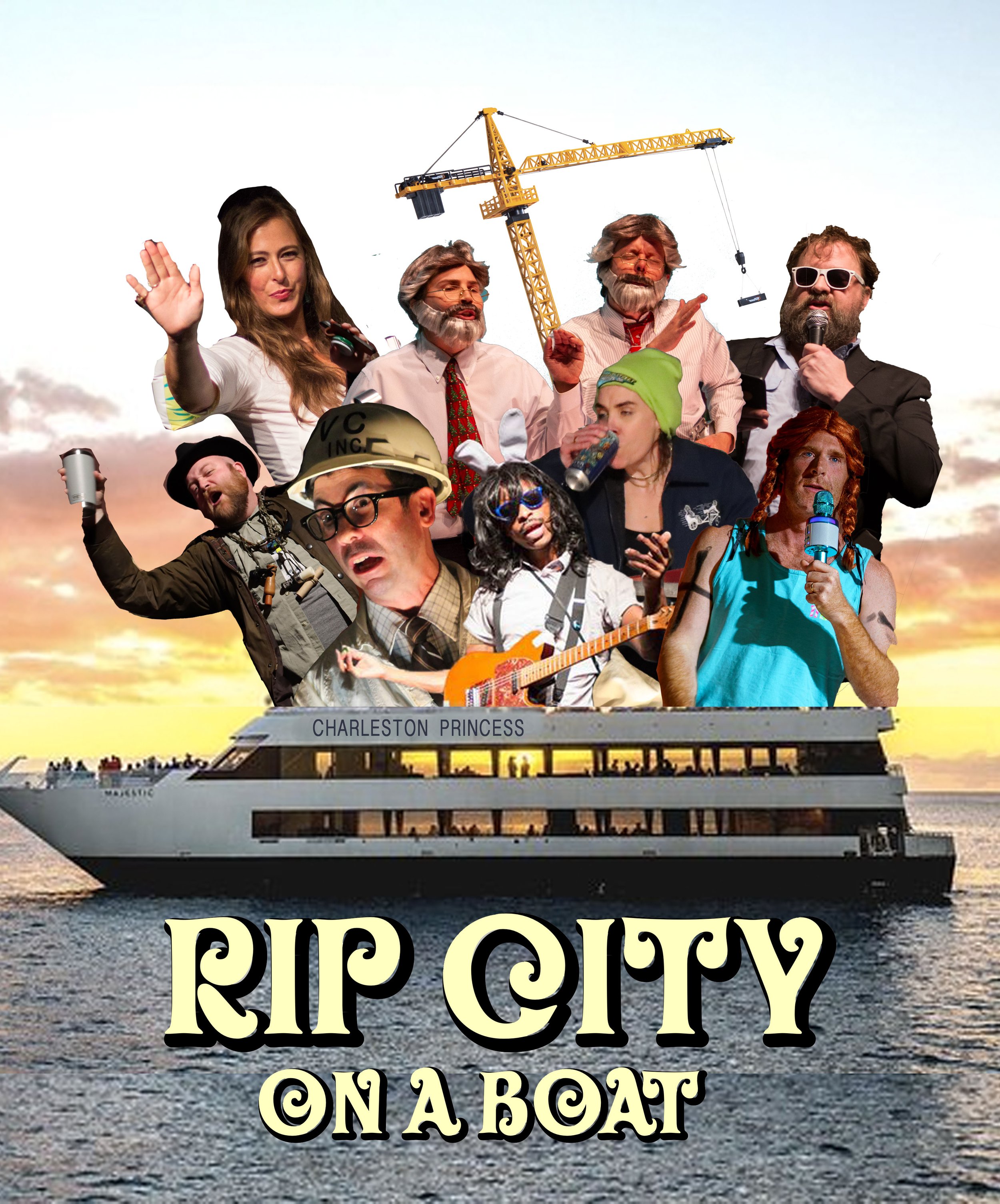 Rip City on a Boat