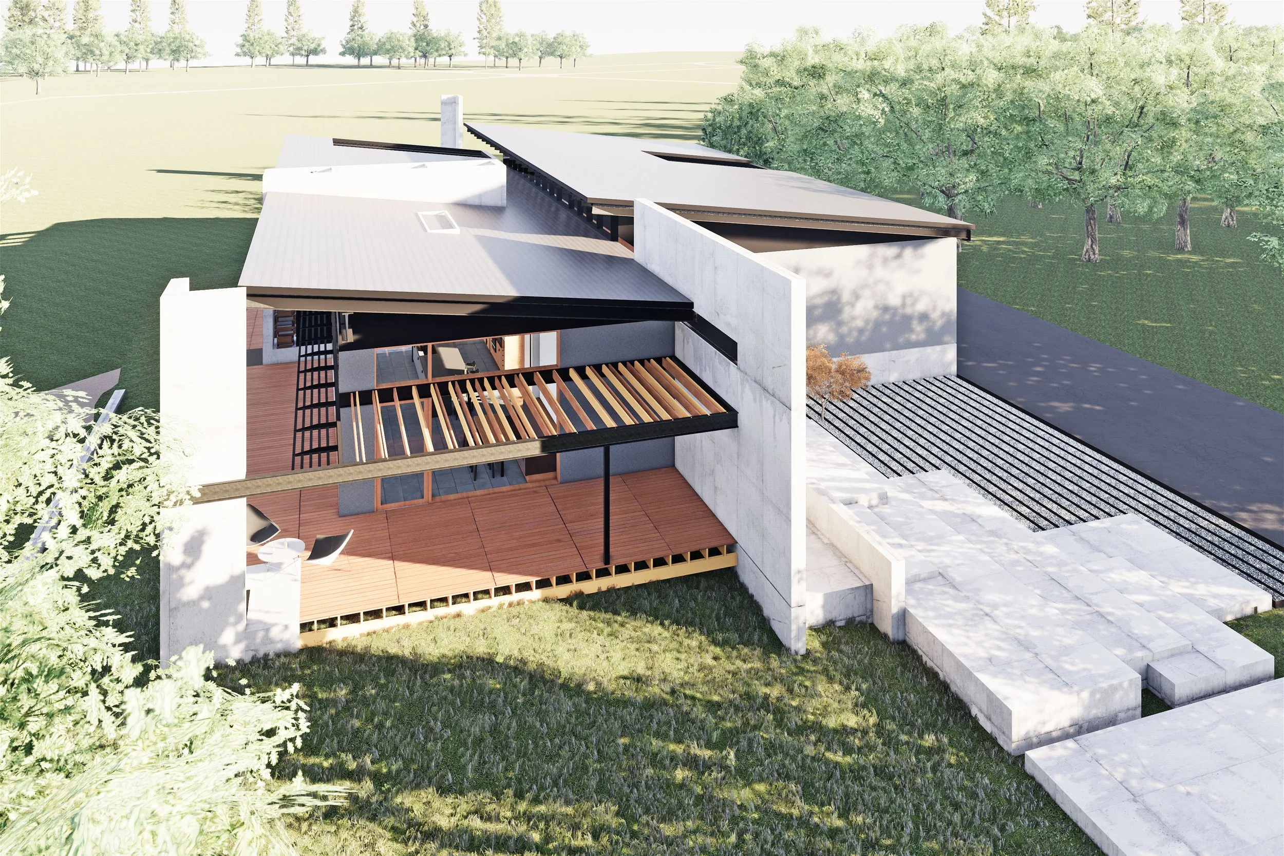 Chickahominy River House — Fultz & Singh Architects
