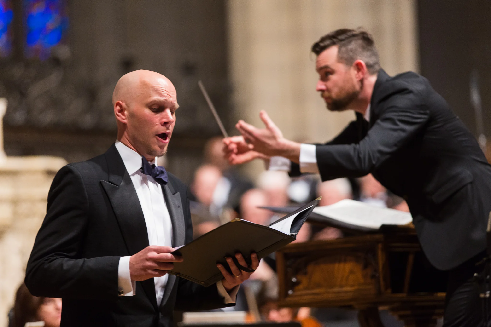 Vaughan Williams Five Mystical Songs with conductor Patrick DupréQuigley at the National Cathedral, Washington D.C.