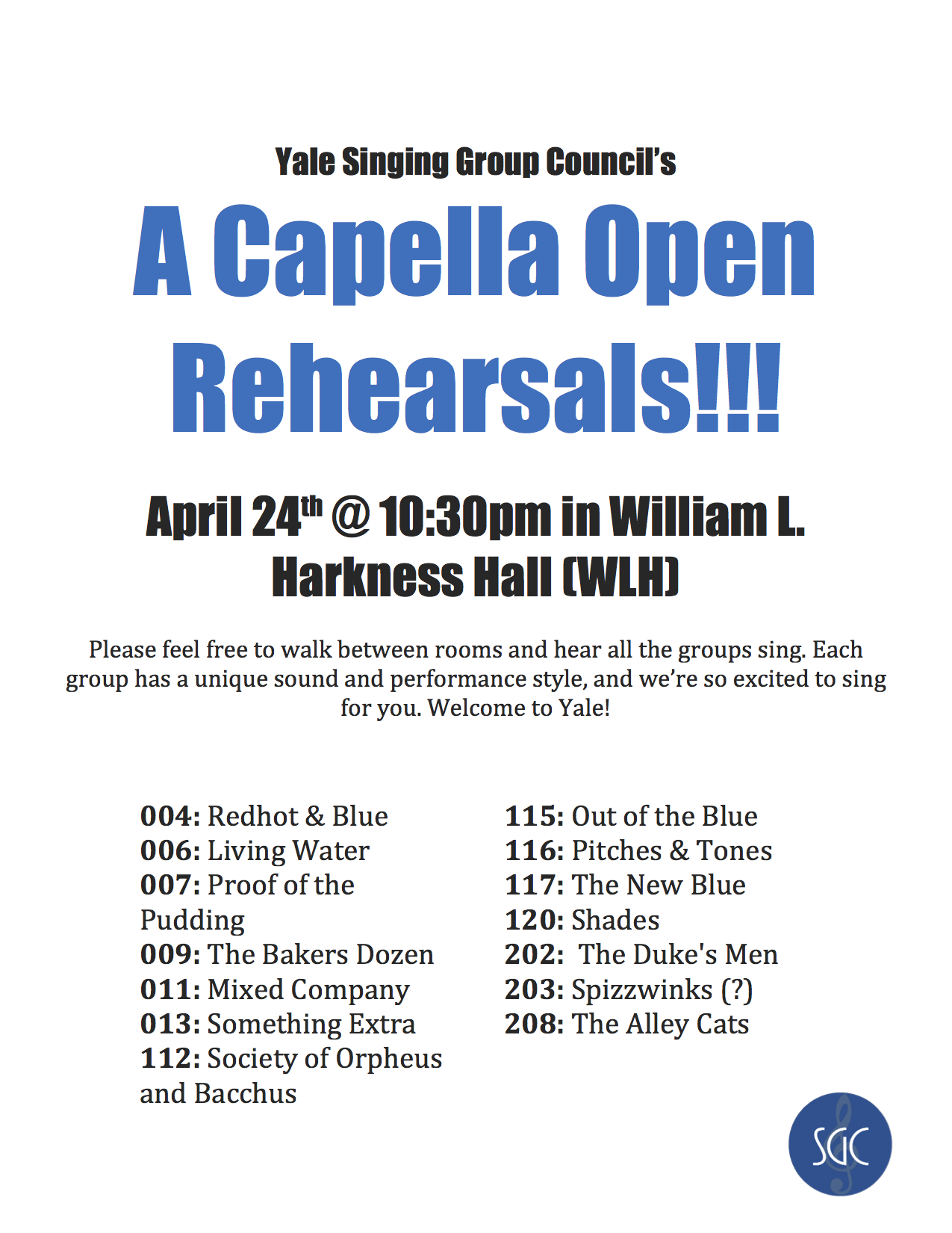 Open Rehearsal