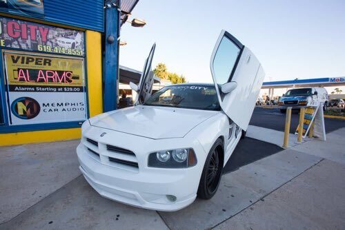 Lambo Doors at Car Audio City