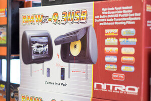 Car video player & DVD monitor.
