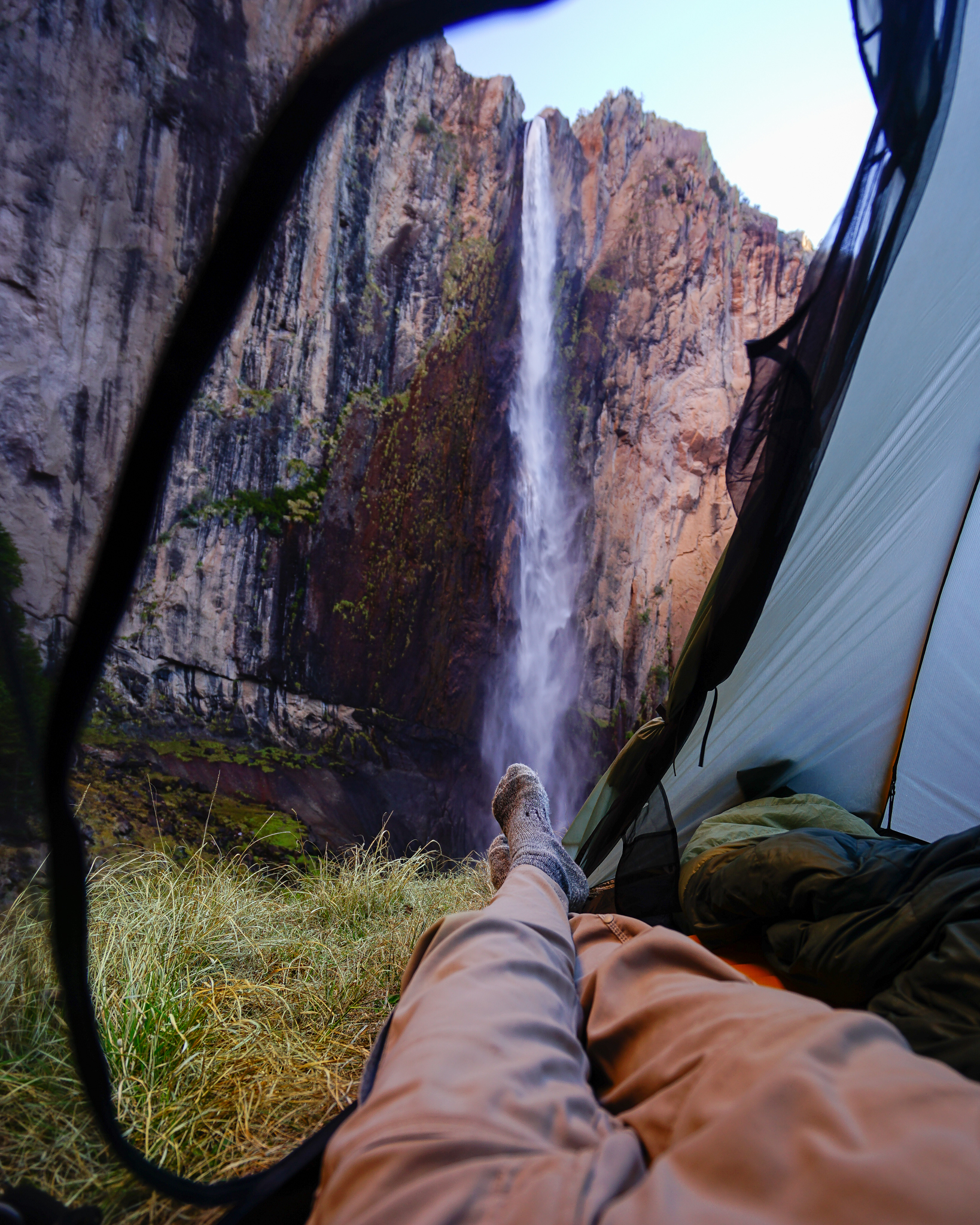 Morning view from Basaseachic Falls