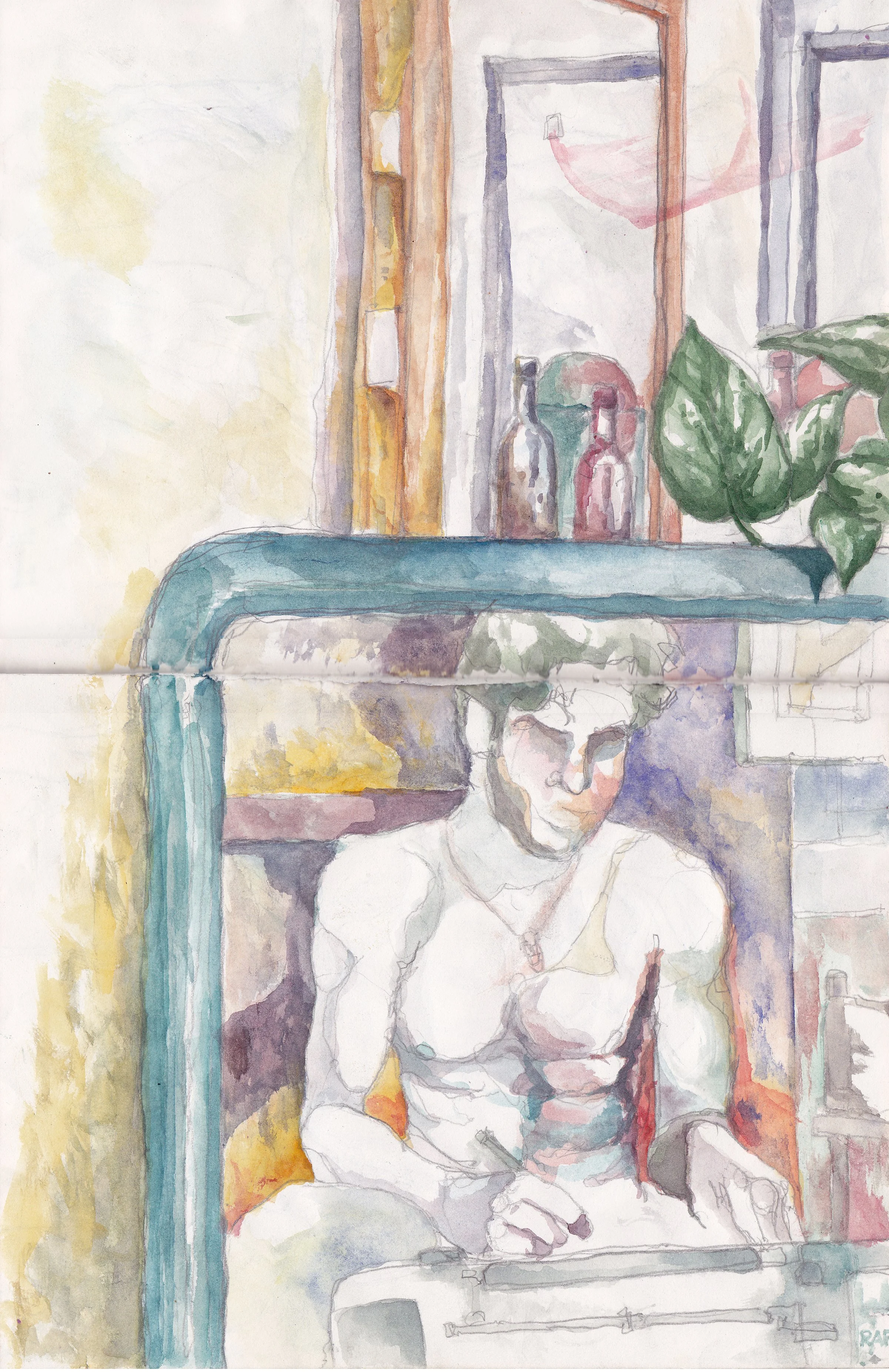 self watercolor in mirror.jpg