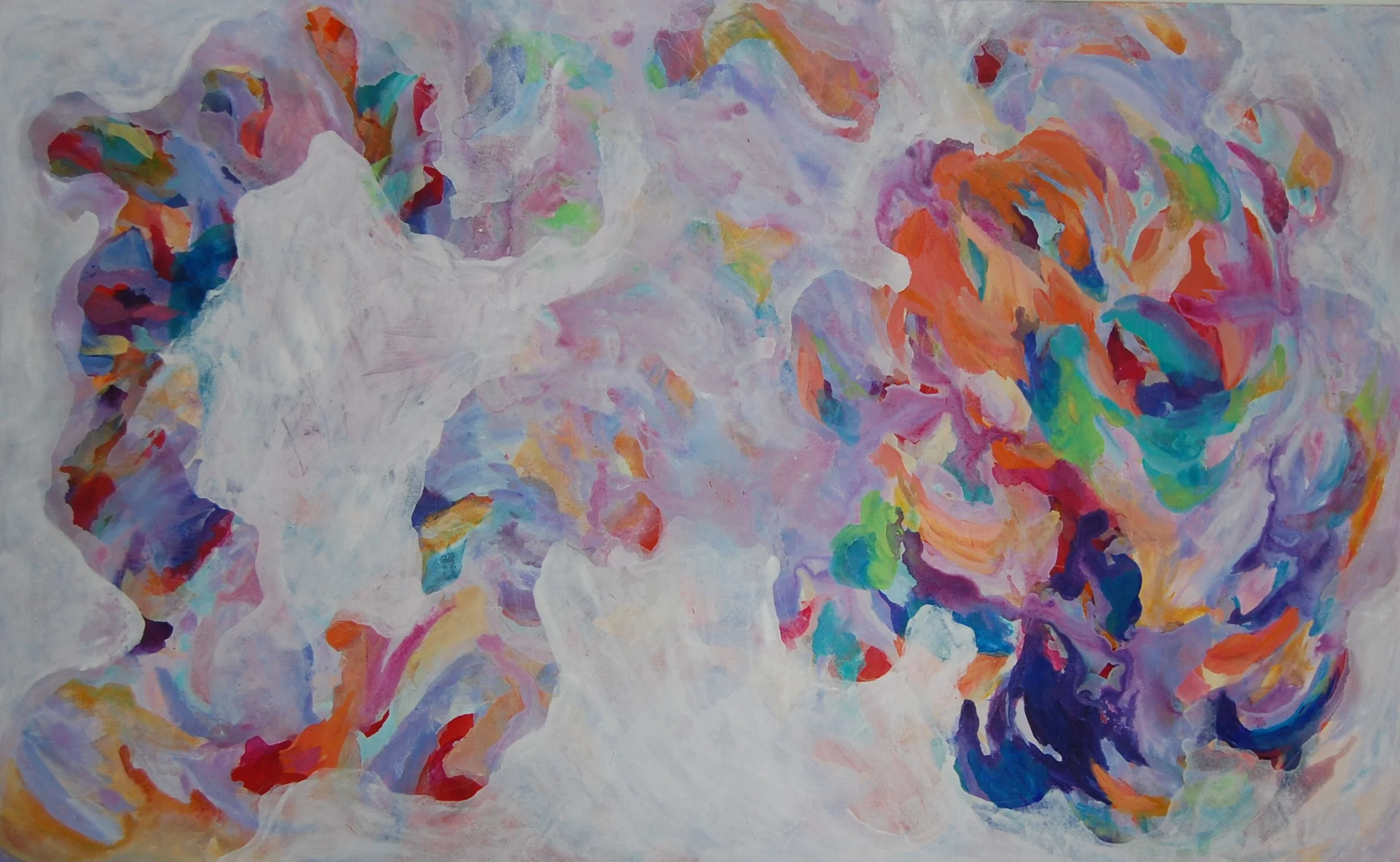 Acrylic on canvas 60"x36"