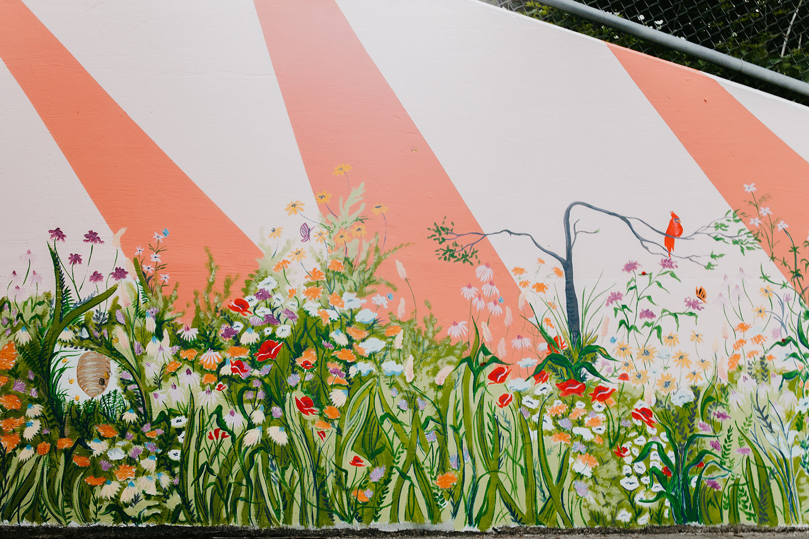 Wildflower Wonderland for #WDMurals