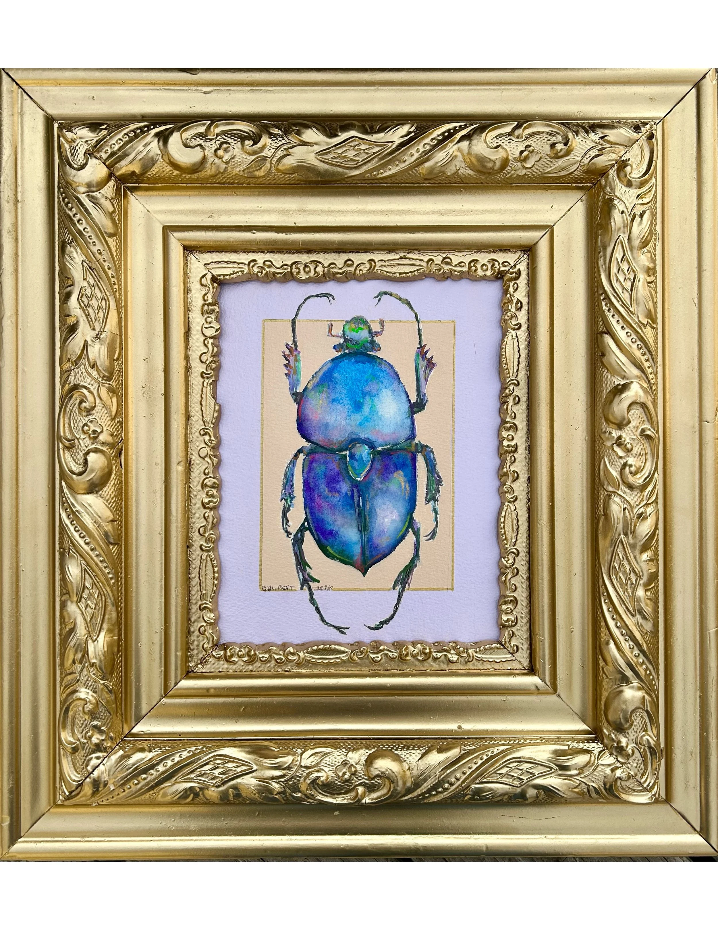 Blue Scarab