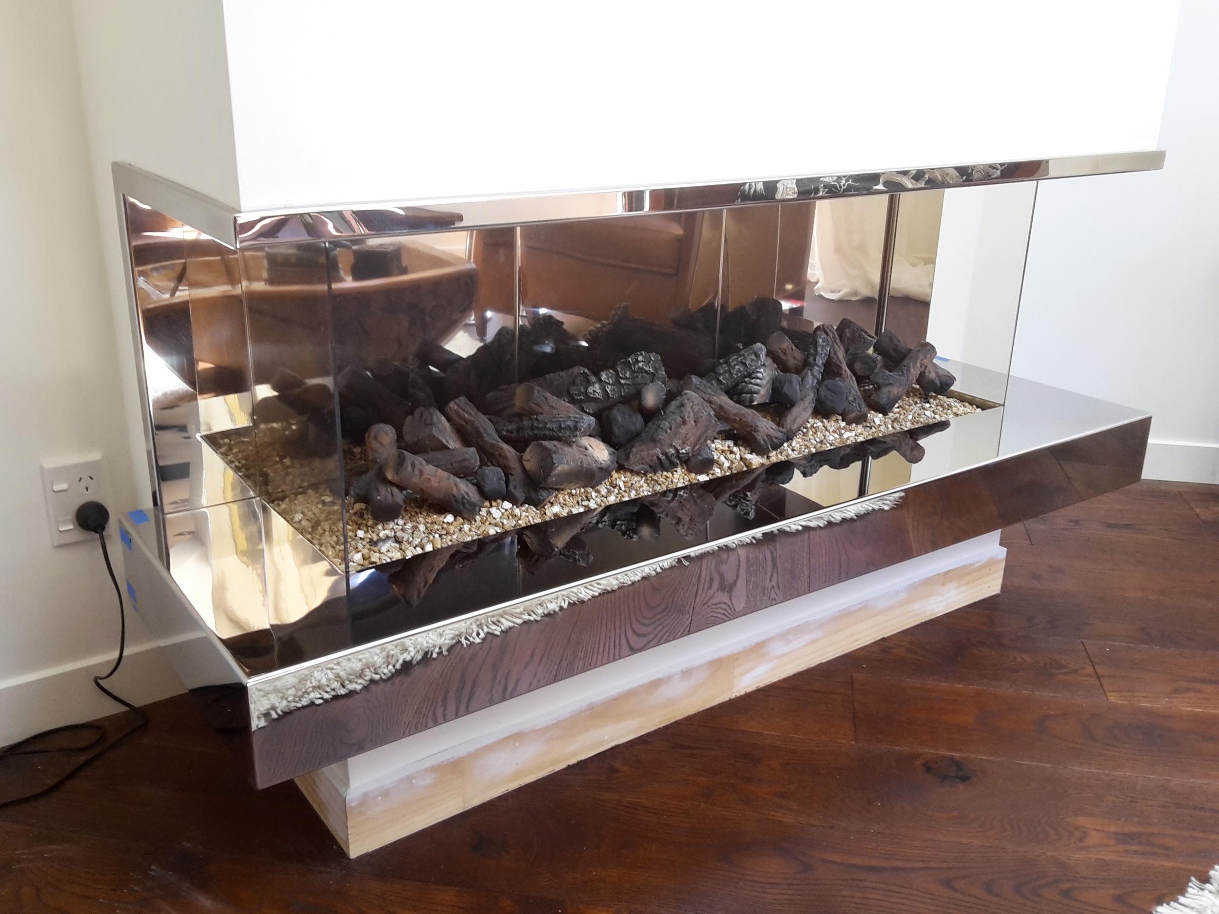 Fireplace surround