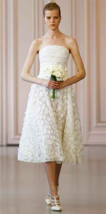 Oscar de la Renta Reception Dress 