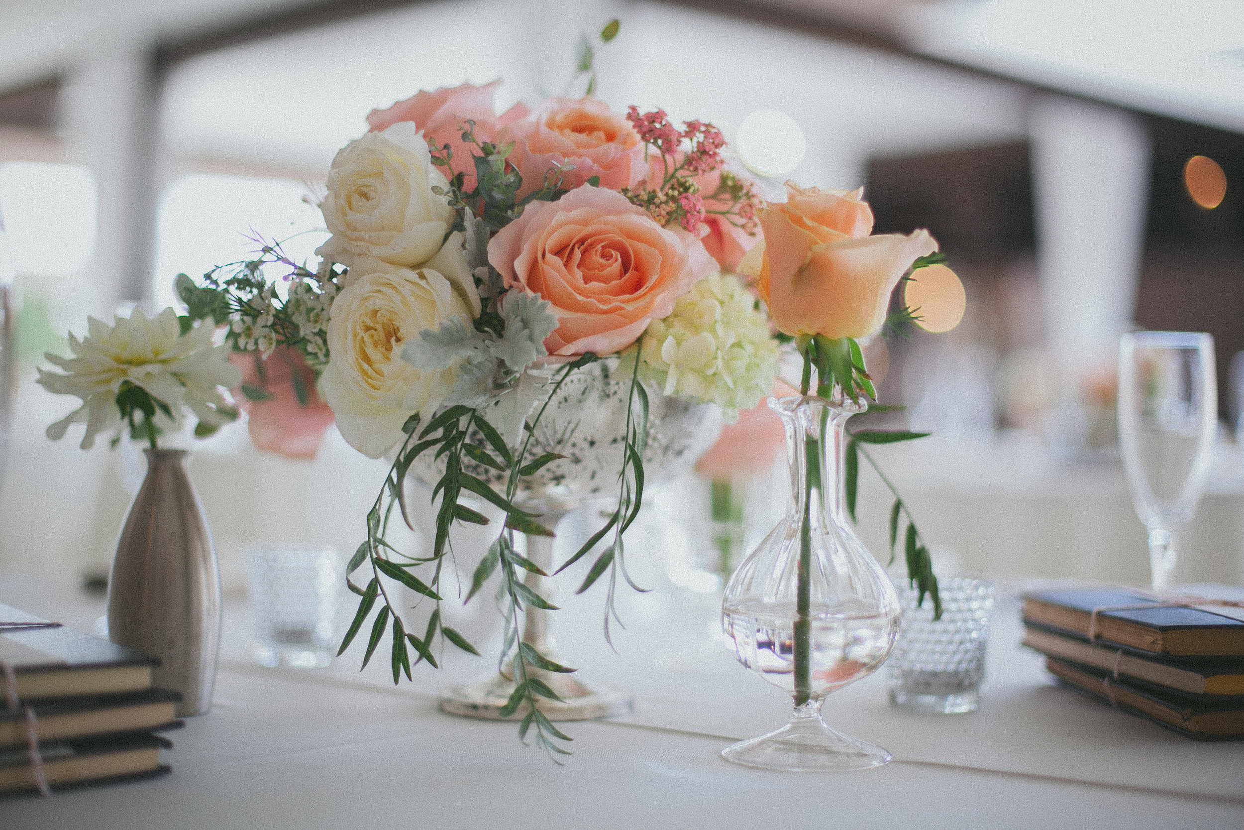 Photo by One Love Photo, Flowers by Christopher Flowers