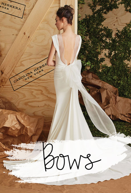Wedding dress by Carolina Herrera