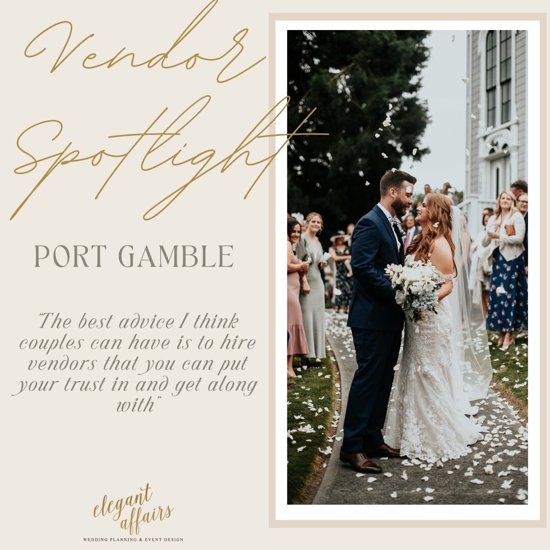 ✨ VENDOR SPOTLIGHT ✨⁣

Take a ferry ride 🛳 with us to Port Gamble, WA! Did you know that Port Gamble has wedding venues? This sweet town is nestled on the peninsula and it is the perfect location for couples wanting a close getaway. Whether you enjo