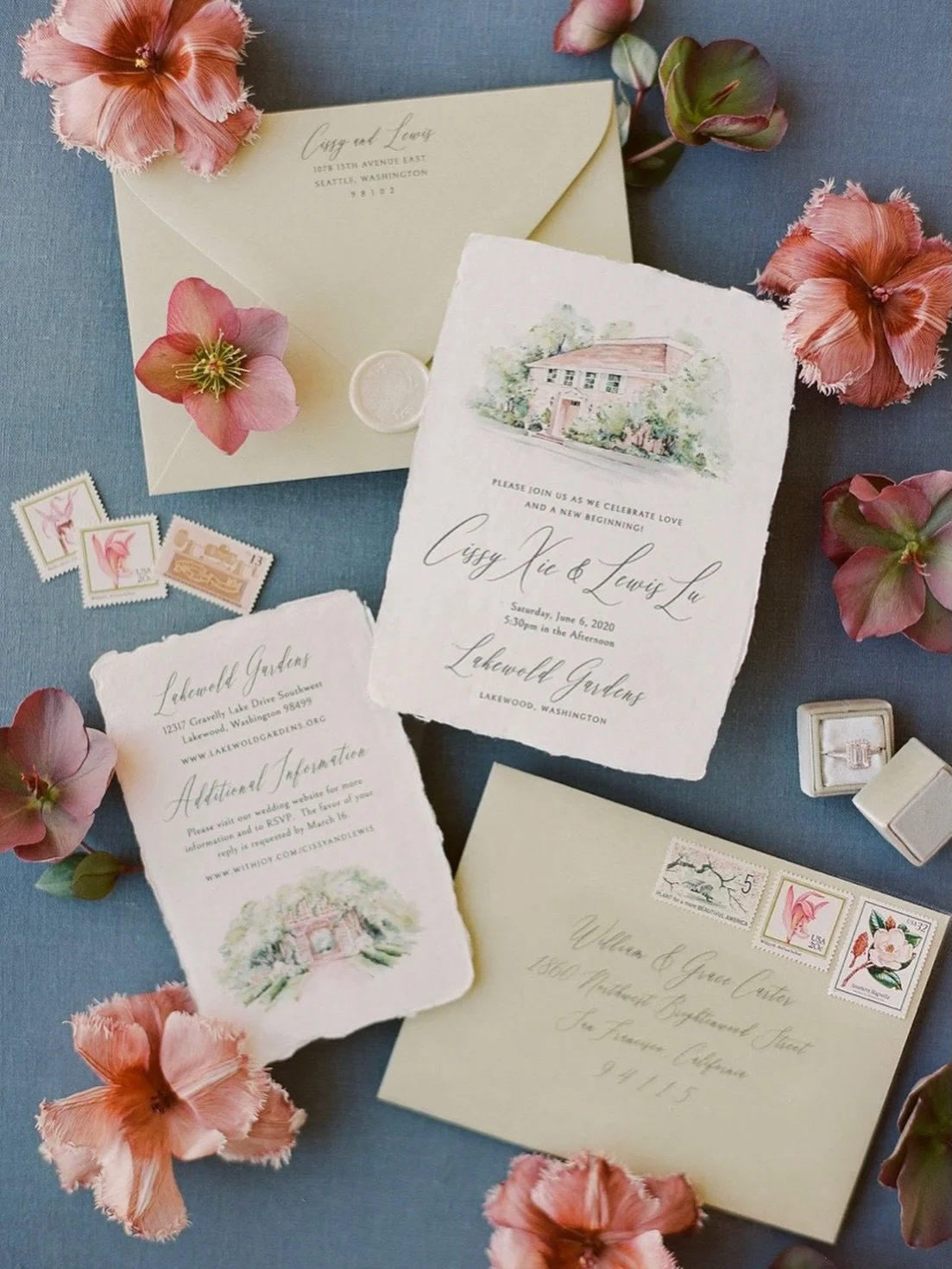 Your wedding invitation is the very first chapter of your wedding story. 💌

Before your guests see the flowers.
Before they hear the music.
Before they step into the celebration.

Your invitation quietly sets the tone.

It tells your guests what to 