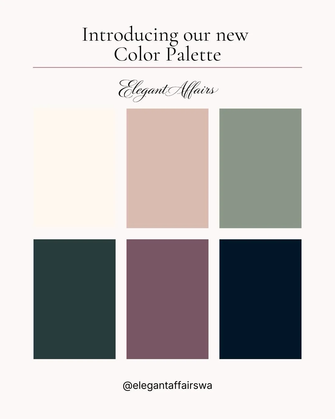 Bold decisions, soft edges. That&rsquo;s the new Elegant Affairs look.
⠀⠀⠀⠀⠀⠀⠀⠀⠀
We spent 2025 refining, editing, and asking ourselves the same question our couples ask: does this feel right for who we are today? The answer led us here.
⠀⠀⠀⠀⠀⠀⠀⠀⠀
Our