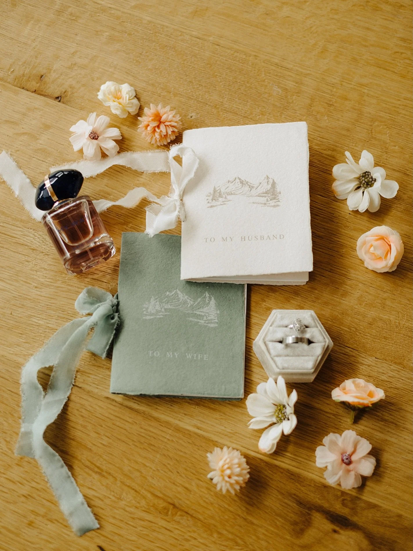 Your vows deserve more than a scrap piece of paper folded in half.

Customized vow books turn your words into something intentional, personal, and beautifully you. They hold the promises you wrote from the heart and become a keepsake you&rsquo;ll tre