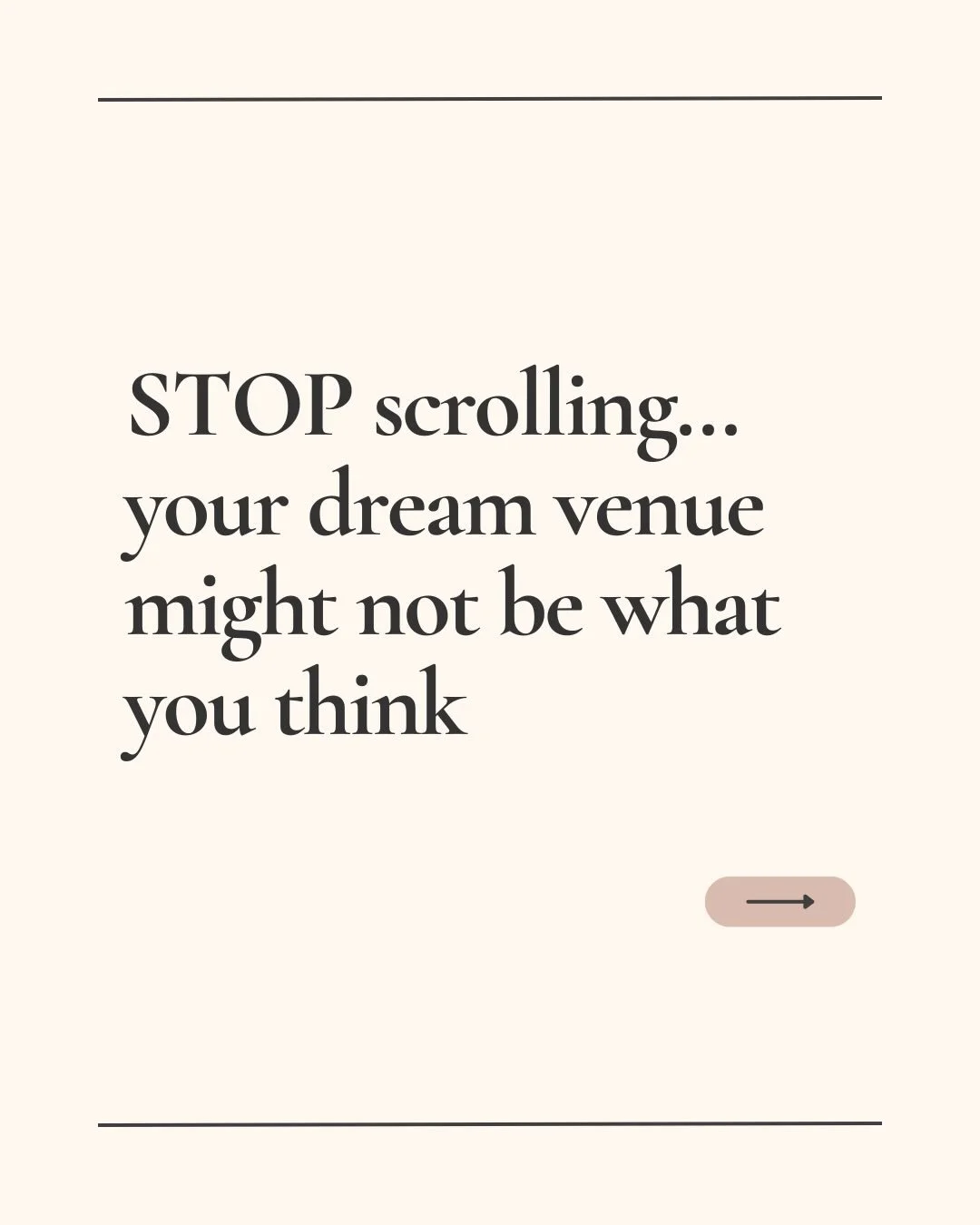 Confused about how to choose your wedding venue? You&rsquo;re not alone&hellip; and you&rsquo;re definitely not the first to fall for a space that looks perfect but doesn&rsquo;t actually work.

Here&rsquo;s what no one tells you&hellip;
Your venue i